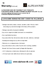 Preview for 18 page of Alphasonik AK10PKG Operating Instructions Manual