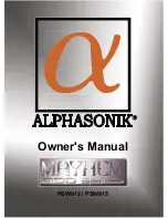 Alphasonik MAYHEM 900 Series Owner'S Manual preview