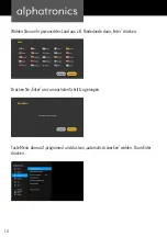 Предварительный просмотр 14 страницы alphatronics 386235 User Manual