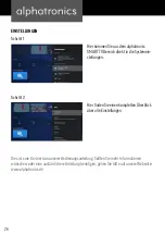 Предварительный просмотр 26 страницы alphatronics 386235 User Manual