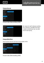 Предварительный просмотр 33 страницы alphatronics 386235 User Manual
