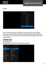 Preview for 17 page of alphatronics SL-19 DSB-I User Manual