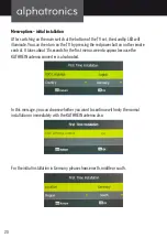 Preview for 20 page of alphatronics SL-19-IK+ Instruction Manual