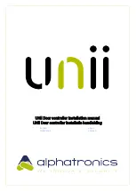 Preview for 22 page of alphatronics UNii AT-100 Installation Manual