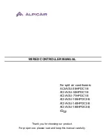 Preview for 1 page of AlpicAir ACI-35HPDC1B Manual