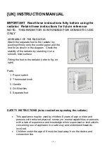 Preview for 2 page of Alpina 871125217399 Instruction Manual