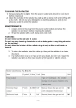 Preview for 5 page of Alpina 871125217399 Instruction Manual