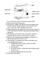 Preview for 4 page of Alpina 871125218741 Instruction Manual