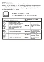 Preview for 2 page of Alpina 871125219568 Instruction Manual