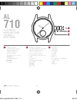 Preview for 14 page of Alpina AL-240 Warranty & Instructions