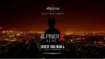 Alpina AlpinerX Alive User Manual preview