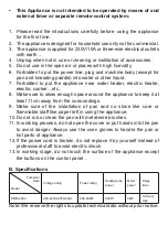 Preview for 3 page of Alpina EBM-2003 Instruction Manual