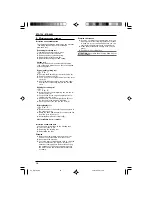 Preview for 16 page of Alpina ETR 750 Operator'S Manual