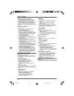 Preview for 44 page of Alpina ETR 750 Operator'S Manual