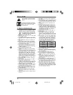 Preview for 54 page of Alpina ETR 750 Operator'S Manual