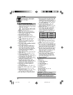 Preview for 62 page of Alpina ETR 750 Operator'S Manual