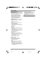 Preview for 64 page of Alpina ETR 750 Operator'S Manual