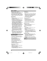 Preview for 72 page of Alpina ETR 750 Operator'S Manual