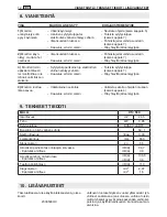 Preview for 114 page of Alpina HTJ 550 Operator'S Manual