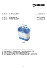 Preview for 1 page of Alpina MESTIC SF-7659 Instructions For Use Manual