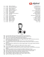 Alpina SF-1012 Instructions For Use Manual preview