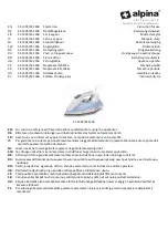 Preview for 1 page of Alpina SF-1305 Instructions For Use Manual