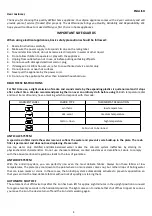 Preview for 4 page of Alpina SF-1305 Instructions For Use Manual