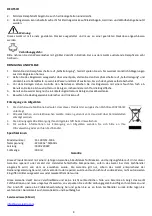 Preview for 8 page of Alpina SF-1305 Instructions For Use Manual