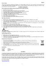 Preview for 3 page of Alpina SF-1901 Instructions For Use Manual