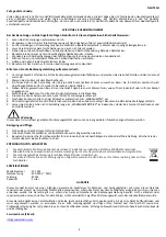 Preview for 4 page of Alpina SF-1901 Instructions For Use Manual