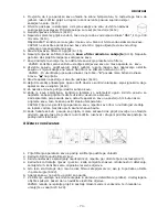 Preview for 73 page of Alpina SF-2809 Instructions For Use Manual