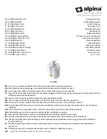 Preview for 1 page of Alpina SF-3008 Instructions For Use Manual