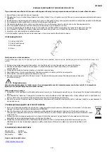 Предварительный просмотр 12 страницы Alpina SF-3913 Instructions For Use Manual