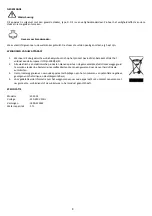 Preview for 8 page of Alpina SF-3914 Instructions For Use Manual