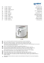 Preview for 1 page of Alpina SF-4001 Instructions For Use Manual