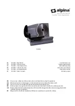 Alpina SF-4061 Instructions For Use Manual preview