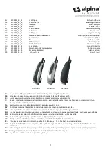 Preview for 1 page of Alpina SF-5035 Instructions For Use Manual