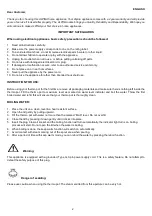 Preview for 2 page of Alpina SF-814 Instructions For Use Manual