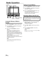 Предварительный просмотр 12 страницы Alpine 1004 - CVA - LCD Monitor Owner'S Manual