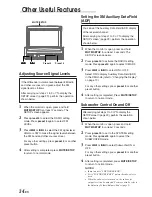 Предварительный просмотр 36 страницы Alpine 1004 - CVA - LCD Monitor Owner'S Manual