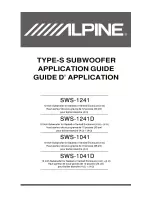 Preview for 1 page of Alpine 1241D Application Manual