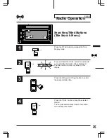 Предварительный просмотр 25 страницы Alpine 3DA-W882E Owner'S Manual