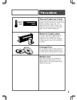 Preview for 3 page of Alpine 3DE-7985E Owner'S Manual