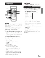 Предварительный просмотр 16 страницы Alpine 5210 - DVA - DVD Player Owner'S Manual
