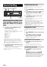 Preview for 16 page of Alpine 68-12118Z86-B Owner'S Manual