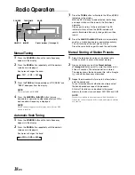 Предварительный просмотр 20 страницы Alpine 7893 - CDA Radio / CD Player Owner'S Manual