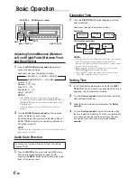 Предварительный просмотр 8 страницы Alpine 9825 - Radio / CD Player Owner'S Manual