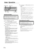 Предварительный просмотр 10 страницы Alpine 9825 - Radio / CD Player Owner'S Manual