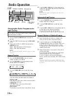 Предварительный просмотр 16 страницы Alpine 9825 - Radio / CD Player Owner'S Manual