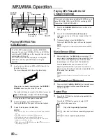 Предварительный просмотр 22 страницы Alpine 9825 - Radio / CD Player Owner'S Manual